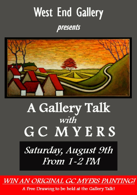 GC Myers Gallery Talk Notice